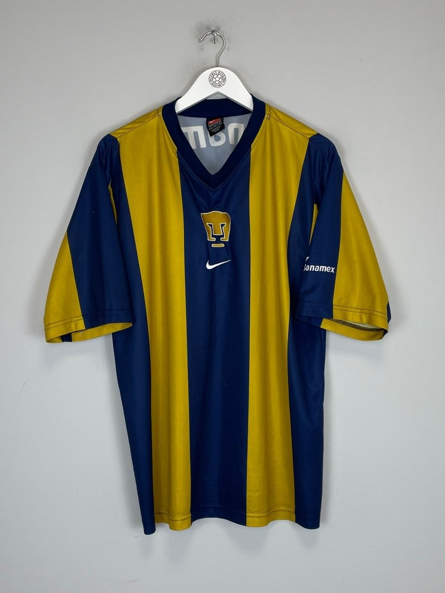 2000/01 UNAM PUMAS HOME SHIRT (L) NIKE - Cult Kits - Large - Buy Vintage Football Shirts, Authentic Retro Football Shirts For Sale, Classic Football Shirts & Soccer Jersey