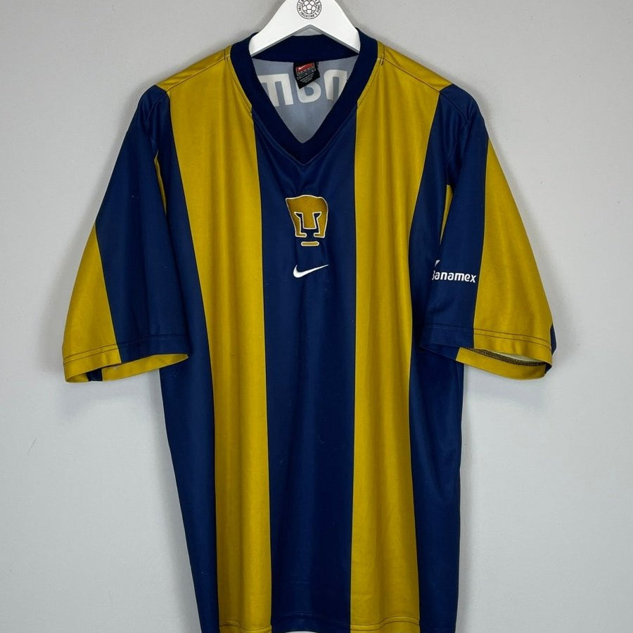 2000/01 UNAM PUMAS HOME SHIRT (L) NIKE - Cult Kits - Large - Buy Vintage Football Shirts, Authentic Retro Football Shirts For Sale, Classic Football Shirts & Soccer Jersey