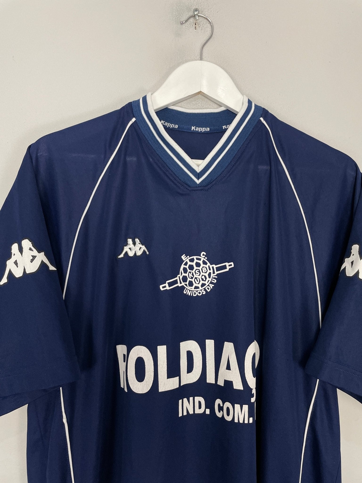 Shop 2000/01 UNIDOS JUNINHO #15 HOME SHIRT (XL) KAPPA, classic football shirts, vintage football shirts & retro soccer jerseys at Cult Kits