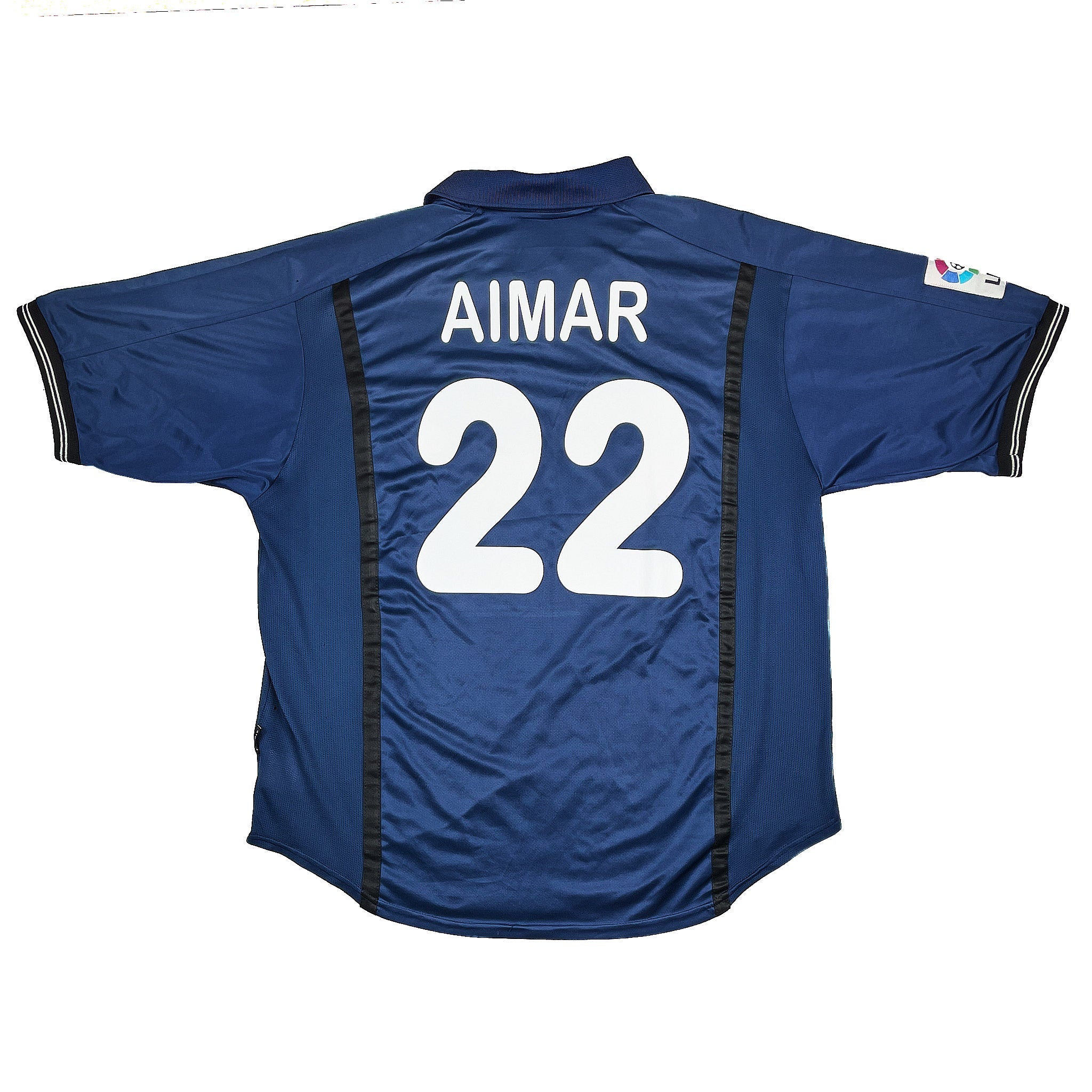 Buy 2000/01 VALENCIA AIMAR 21 AWAY SHIRT (L) NIKE ~ Free worldwide shipping available ~ Authentic Vintage Football Shirts from Cult Kits