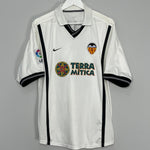 Shop 2000/01 VALENCIA AIMAR #22 HOME SHIRT (L) NIKE, classic football shirts, vintage football shirts & retro soccer jerseys at Cult Kits