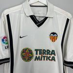 Shop 2000/01 VALENCIA AIMAR #22 HOME SHIRT (L) NIKE, classic football shirts, vintage football shirts & retro soccer jerseys at Cult Kits