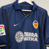 Shop 2000/01 VALENCIA AWAY SHIRT (M) NIKE, classic football shirts, vintage football shirts & retro soccer jerseys at Cult Kits
