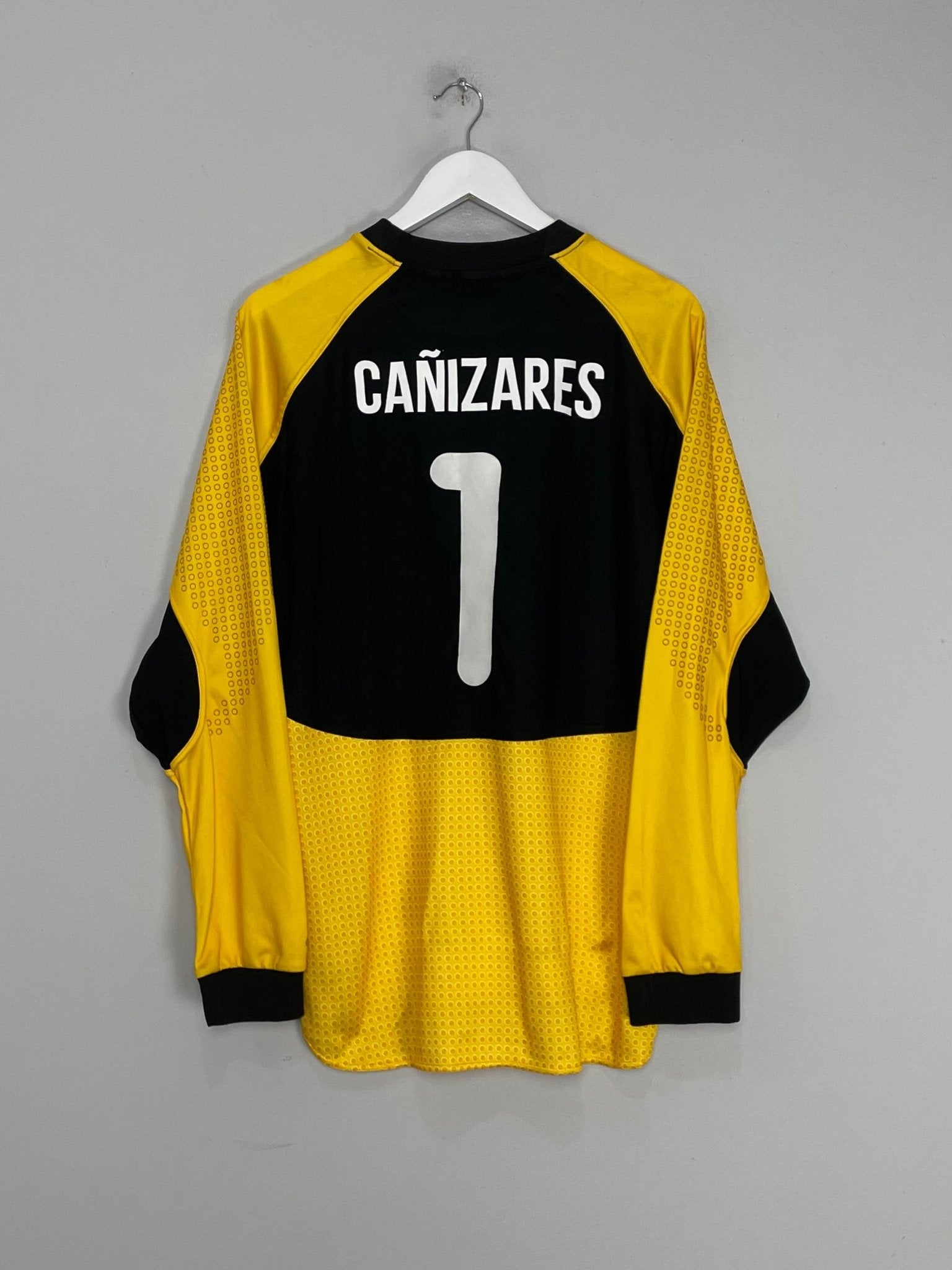 Shop 2000/01 VALENCIA CANIZARES #1 GK SHIRT (L) NIKE, classic football shirts, vintage football shirts & retro soccer jerseys at Cult Kits