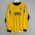 Shop 2000/01 VALENCIA CANIZARES #1 GK SHIRT (L) NIKE, classic football shirts, vintage football shirts & retro soccer jerseys at Cult Kits