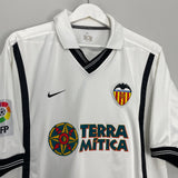 Shop 2000/01 VALENCIA HOME SHIRT (L) NIKE, classic football shirts, vintage football shirts & retro soccer jerseys at Cult Kits