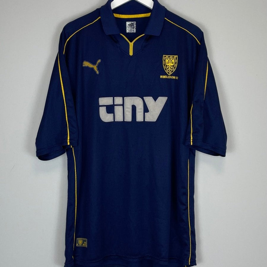 2000/01 WIMBLEDON HOME SHIRT (XL) PUMA - Cult Kits - XL - Buy Vintage Football Shirts, Authentic Retro Football Shirts For Sale, Classic Football Shirts & Soccer Jersey