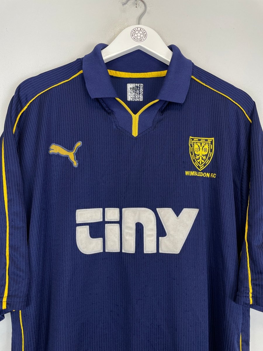 2000/01 WIMBLEDON HOME SHIRT (XL) PUMA - Cult Kits - XL - Buy Vintage Football Shirts, Authentic Retro Football Shirts For Sale, Classic Football Shirts & Soccer Jersey