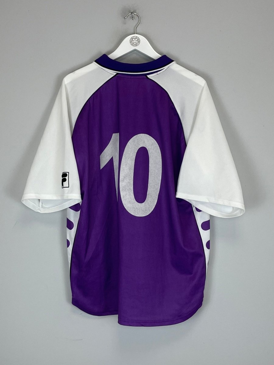 2000/01 WUSTENROT SALZBURG 10 AWAY SHIRT (XL) FILA - Cult Kits - XL - Buy Vintage Football Shirts, Authentic Retro Football Shirts For Sale, Classic Football Shirts & Soccer Jersey