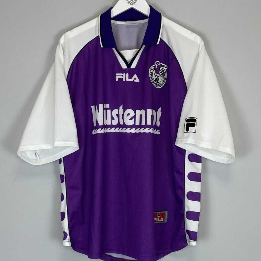 2000/01 WUSTENROT SALZBURG 10 AWAY SHIRT (XL) FILA - Cult Kits - XL - Buy Vintage Football Shirts, Authentic Retro Football Shirts For Sale, Classic Football Shirts & Soccer Jersey