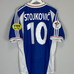 2000/01 YUGOSLAVIA STOJKOVIC 10 HOME SHIRT (L) ADIDAS - Cult Kits - Large - Buy Vintage Football Shirts, Authentic Retro Football Shirts For Sale, Classic Football Shirts & Soccer Jersey