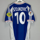 2000/01 YUGOSLAVIA STOJKOVIC 10 HOME SHIRT (L) ADIDAS - Cult Kits - Large - Buy Vintage Football Shirts, Authentic Retro Football Shirts For Sale, Classic Football Shirts & Soccer Jersey