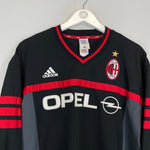 2000/02 AC MILAN L/S TRAINING SHIRT (L) ADIDAS - Cult Kits - Large - Buy Vintage Football Shirts, Authentic Retro Football Shirts For Sale, Classic Football Shirts & Soccer Jersey