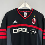 2000/02 AC MILAN L/S TRAINING SHIRT (L) ADIDAS - Cult Kits - Large - Buy Vintage Football Shirts, Authentic Retro Football Shirts For Sale, Classic Football Shirts & Soccer Jersey