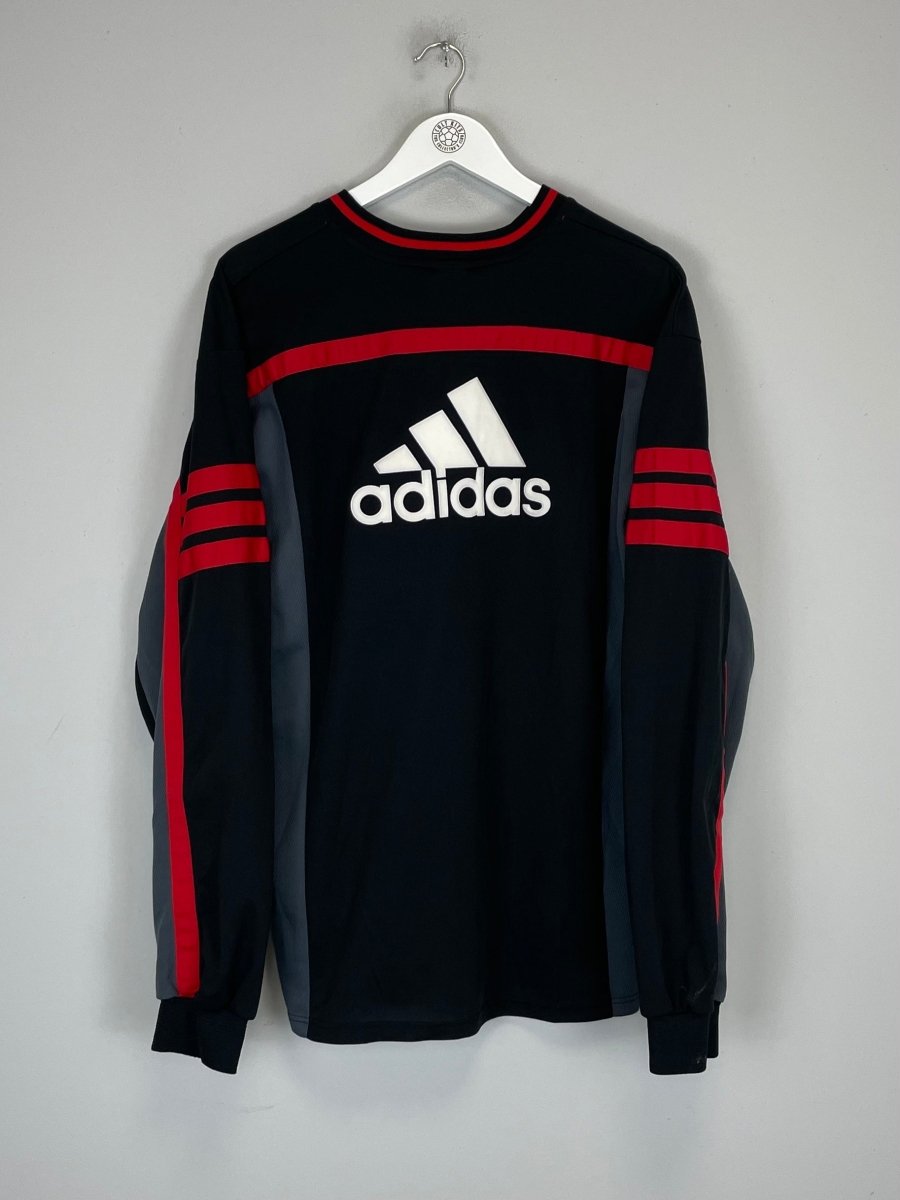 2000/02 AC MILAN L/S TRAINING SHIRT (L) ADIDAS - Cult Kits - Large - Buy Vintage Football Shirts, Authentic Retro Football Shirts For Sale, Classic Football Shirts & Soccer Jersey