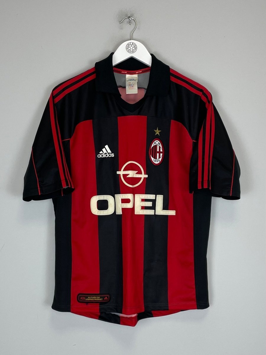 2000/02 AC MILAN SHEVCHENKO 7 HOME SHIRT (S) ADIDAS - Cult Kits - Large - Buy Vintage Football Shirts, Authentic Retro Football Shirts For Sale, Classic Football Shirts & Soccer Jersey