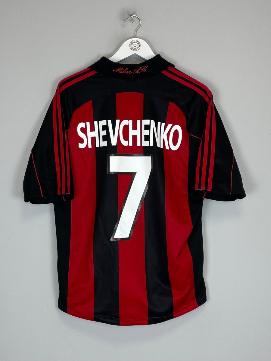 2000/02 AC MILAN SHEVCHENKO 7 HOME SHIRT (S) ADIDAS - Cult Kits - Large - Buy Vintage Football Shirts, Authentic Retro Football Shirts For Sale, Classic Football Shirts & Soccer Jersey