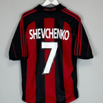 2000/02 AC MILAN SHEVCHENKO 7 HOME SHIRT (S) ADIDAS - Cult Kits - Large - Buy Vintage Football Shirts, Authentic Retro Football Shirts For Sale, Classic Football Shirts & Soccer Jersey