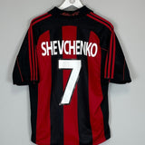 2000/02 AC MILAN SHEVCHENKO 7 HOME SHIRT (S) ADIDAS - Cult Kits - Large - Buy Vintage Football Shirts, Authentic Retro Football Shirts For Sale, Classic Football Shirts & Soccer Jersey