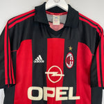 2000/02 AC MILAN SHEVCHENKO 7 HOME SHIRT (S) ADIDAS - Cult Kits - Large - Buy Vintage Football Shirts, Authentic Retro Football Shirts For Sale, Classic Football Shirts & Soccer Jersey