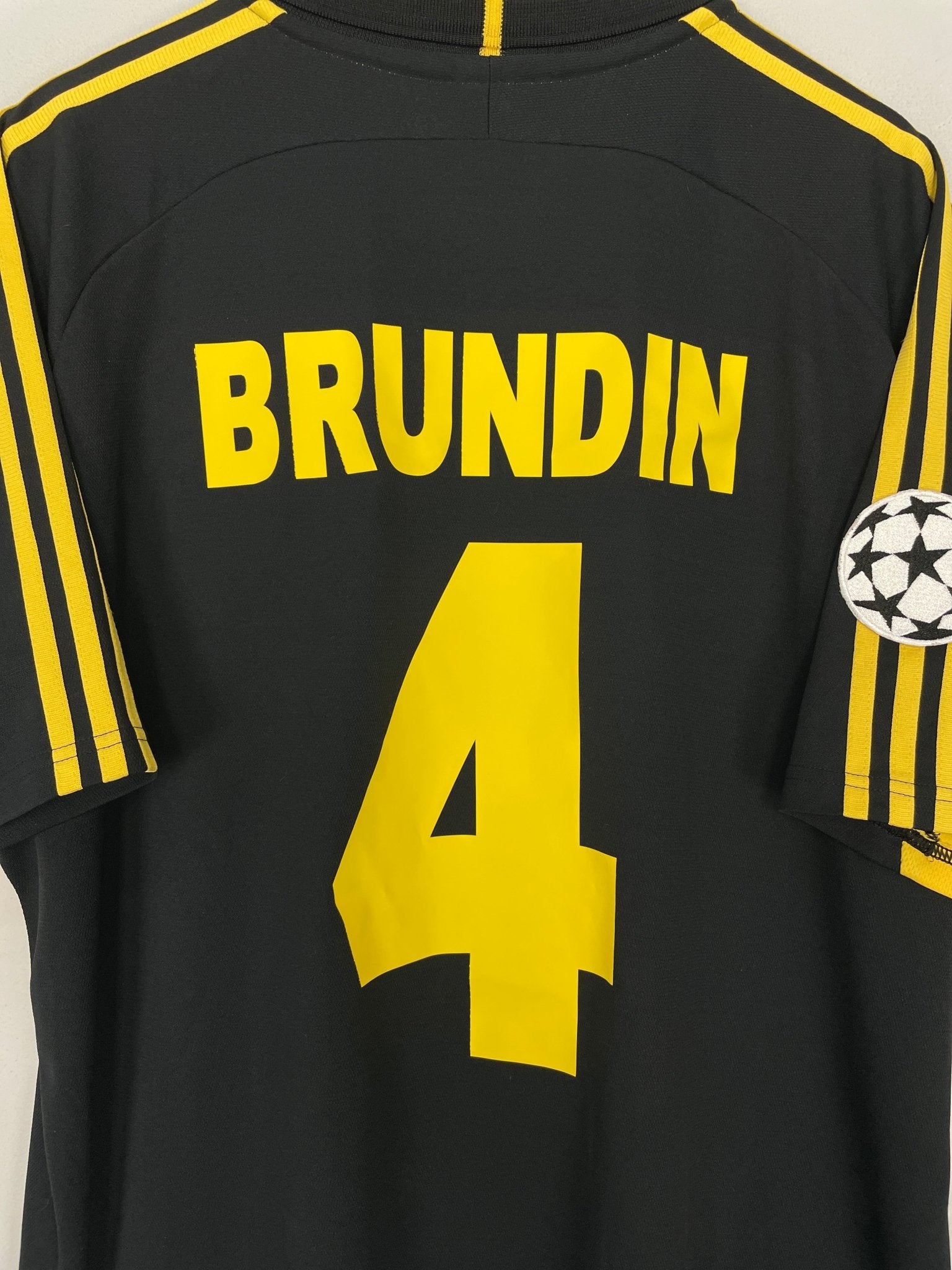 Shop 2000/02 AIK STOCKHOLM BRUNDIN #4 C/L HOME SHIRT (XXL) ADIDAS, classic football shirts, vintage football shirts & retro soccer jerseys at Cult Kits