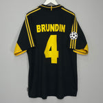 Shop 2000/02 AIK STOCKHOLM BRUNDIN #4 C/L HOME SHIRT (XXL) ADIDAS, classic football shirts, vintage football shirts & retro soccer jerseys at Cult Kits