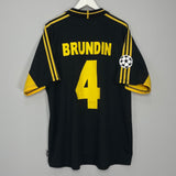 Shop 2000/02 AIK STOCKHOLM BRUNDIN #4 C/L HOME SHIRT (XXL) ADIDAS, classic football shirts, vintage football shirts & retro soccer jerseys at Cult Kits