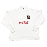 Buy 2000/02 Argentina 1/4 Zip Jumper (XL) Reebok ~ Free worldwide shipping available ~ Authentic Vintage Football Shirts from Cult Kits