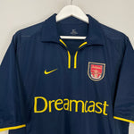 Shop 2000/02 ARSENAL EUROPEAN AWAY SHIRT (L) NIKE, classic football shirts, vintage football shirts & retro soccer jerseys at Cult Kits