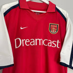 Shop 2000/02 ARSENAL HENRY #14 HOME SHIRT (L) NIKE, classic football shirts, vintage football shirts & retro soccer jerseys at Cult Kits