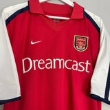 Shop 2000/02 ARSENAL HENRY #14 HOME SHIRT (L) NIKE, classic football shirts, vintage football shirts & retro soccer jerseys at Cult Kits