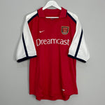 Shop 2000/02 ARSENAL HENRY #14 HOME SHIRT (L) NIKE, classic football shirts, vintage football shirts & retro soccer jerseys at Cult Kits