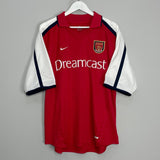 Shop 2000/02 ARSENAL HENRY #14 HOME SHIRT (L) NIKE, classic football shirts, vintage football shirts & retro soccer jerseys at Cult Kits