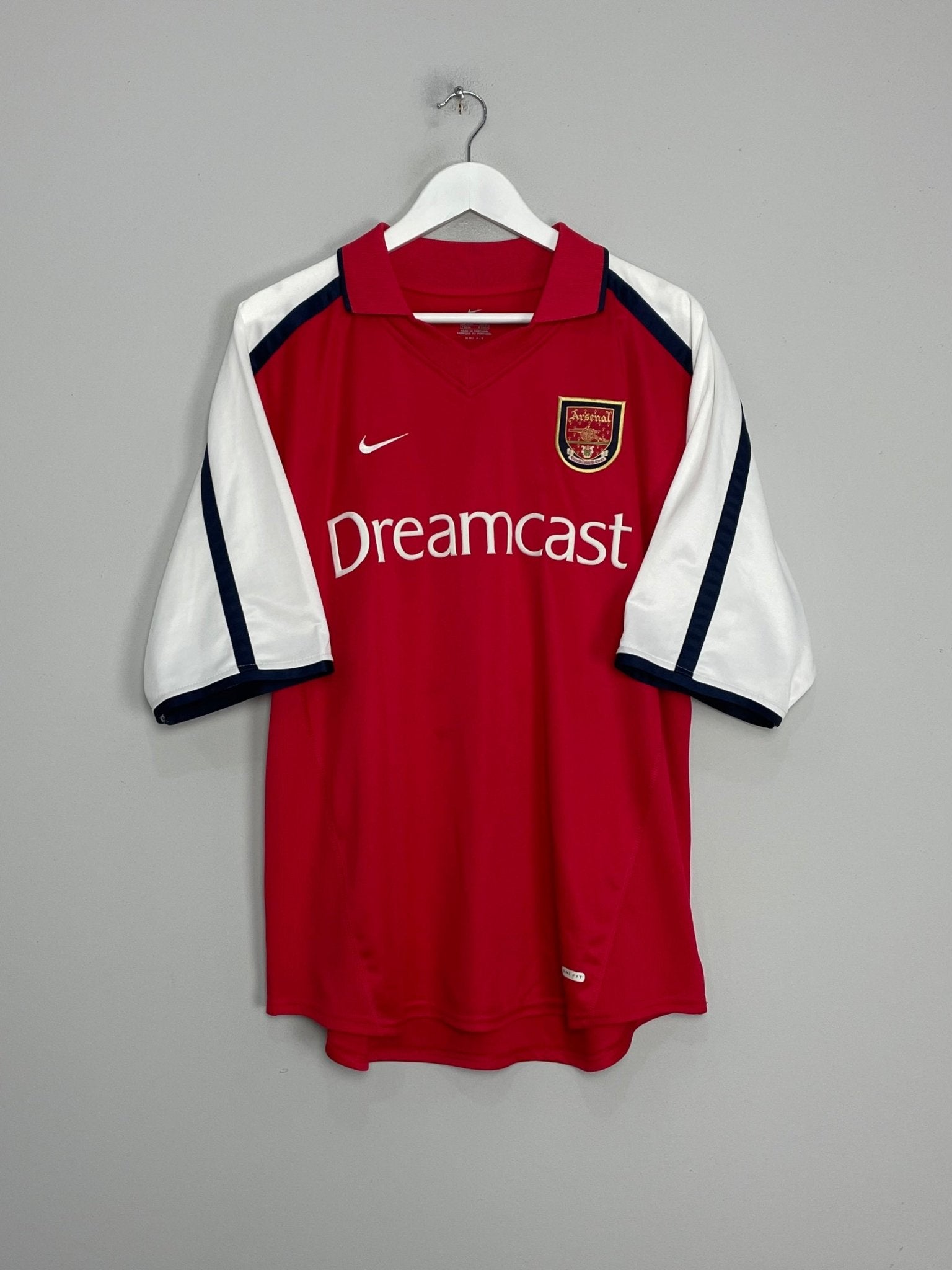 Shop 2000/02 ARSENAL HENRY #14 HOME SHIRT (L) NIKE, classic football shirts, vintage football shirts & retro soccer jerseys at Cult Kits