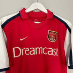 Shop 2000/02 ARSENAL HENRY #14 HOME SHIRT (S) NIKE, classic football shirts, vintage football shirts & retro soccer jerseys at Cult Kits
