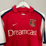 Shop 2000/02 ARSENAL HENRY #14 HOME SHIRT (S) NIKE, classic football shirts, vintage football shirts & retro soccer jerseys at Cult Kits