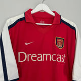 Shop 2000/02 ARSENAL HOME SHIRT (L) NIKE, classic football shirts, vintage football shirts & retro soccer jerseys at Cult Kits