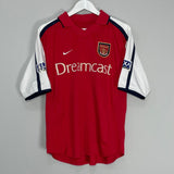 Shop 2000/02 ARSENAL LJUNGBERG #8 FA CUP HOME SHIRT (M) NIKE, classic football shirts, vintage football shirts & retro soccer jerseys at Cult Kits