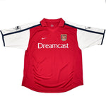 Buy 2000/02 ARSENAL VIEIRA 4 HOME SHIRT (XL) NIKE ~ Free worldwide shipping available ~ Authentic Vintage Football Shirts from Cult Kits