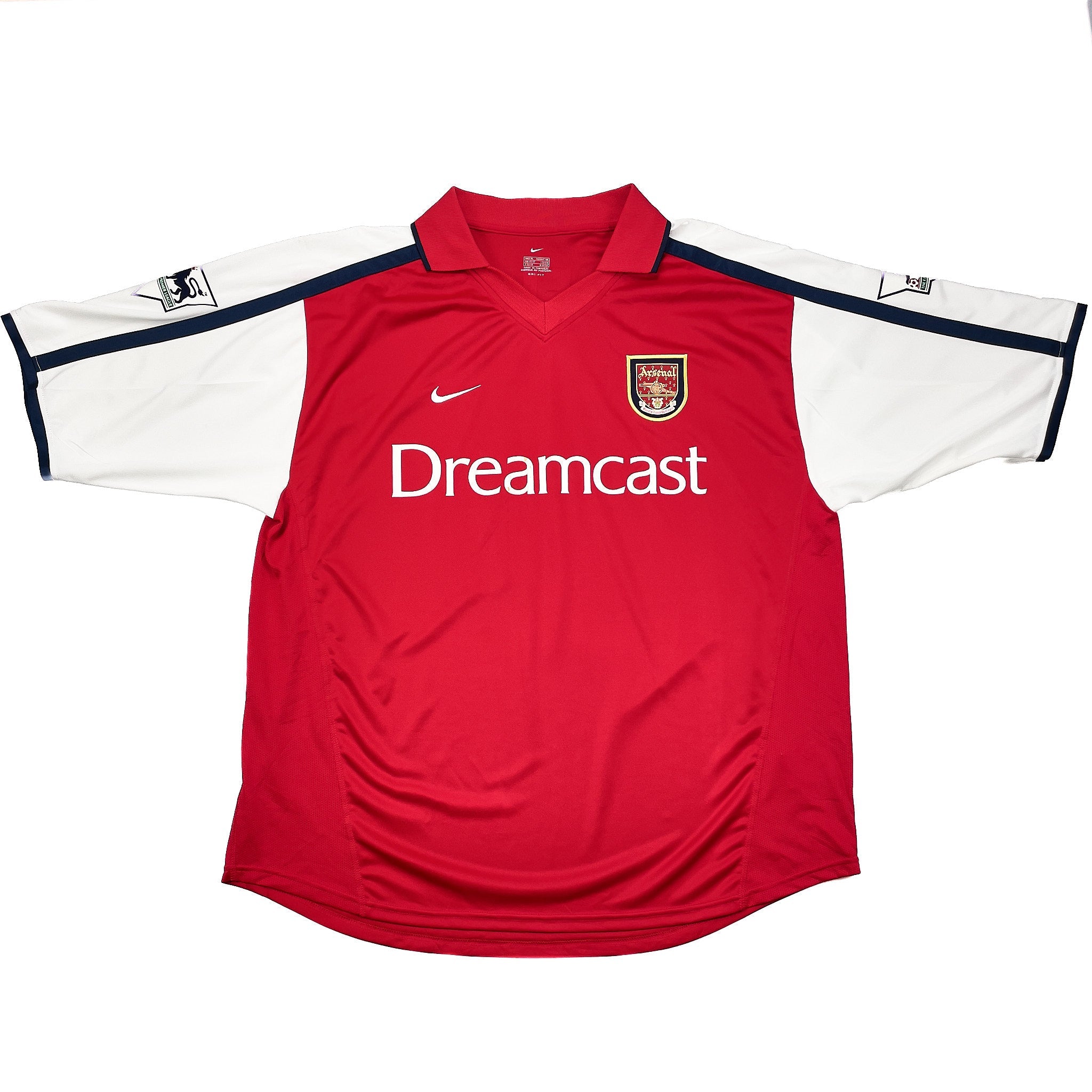 Buy 2000/02 ARSENAL VIEIRA 4 HOME SHIRT (XL) NIKE ~ Free worldwide shipping available ~ Authentic Vintage Football Shirts from Cult Kits