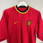 Shop 2000/02 BELGIUM *BNWT* HOME SHIRT (M) NIKE, classic football shirts, vintage football shirts & retro soccer jerseys at Cult Kits