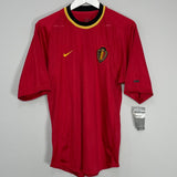 Shop 2000/02 BELGIUM *BNWT* HOME SHIRT (M) NIKE, classic football shirts, vintage football shirts & retro soccer jerseys at Cult Kits