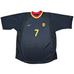 Buy 2000/02 Belgium Wilmots 7 Away Shirt (L) Nike ~ Free worldwide shipping available ~ Authentic Vintage Football Shirts from Cult Kits