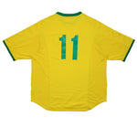 Buy 2000/02 Brazil 11 Home Shirt (XXL) Nike ~ Free worldwide shipping ~ Authentic Vintage Football Shirts from Cult Kits