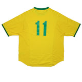 Buy 2000/02 Brazil 11 Home Shirt (XXL) Nike ~ Free worldwide shipping ~ Authentic Vintage Football Shirts from Cult Kits