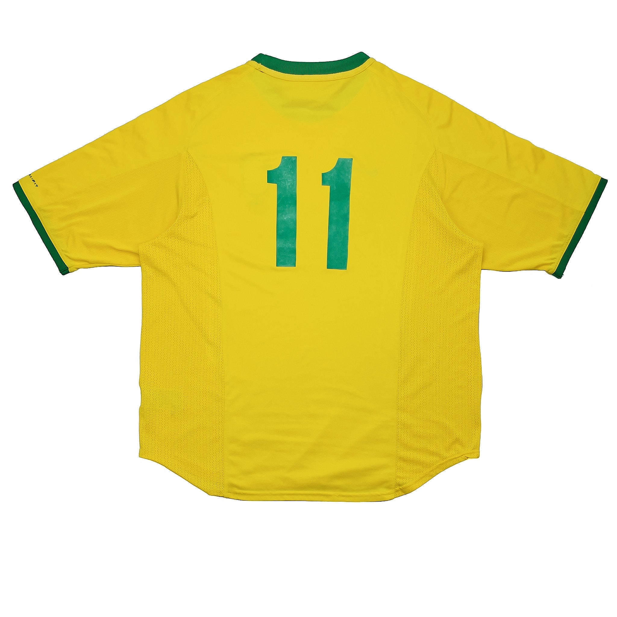 Buy 2000/02 Brazil 11 Home Shirt (XXL) Nike ~ Free worldwide shipping ~ Authentic Vintage Football Shirts from Cult Kits