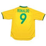 Buy 2000/02 Brazil Ronaldo 9 Home Shirt (L) Nike ~ Free worldwide shipping ~ Authentic Vintage Football Shirts from Cult Kits