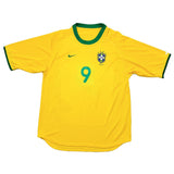 Buy 2000/02 Brazil Ronaldo 9 Home Shirt (L) Nike ~ Free worldwide shipping ~ Authentic Vintage Football Shirts from Cult Kits