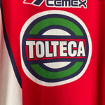 Shop 2000/02 CHIVAS GUADALAJARA TRAINING SHIRT (XL) ATLETICA, classic football shirts, vintage football shirts & retro soccer jerseys at Cult Kits