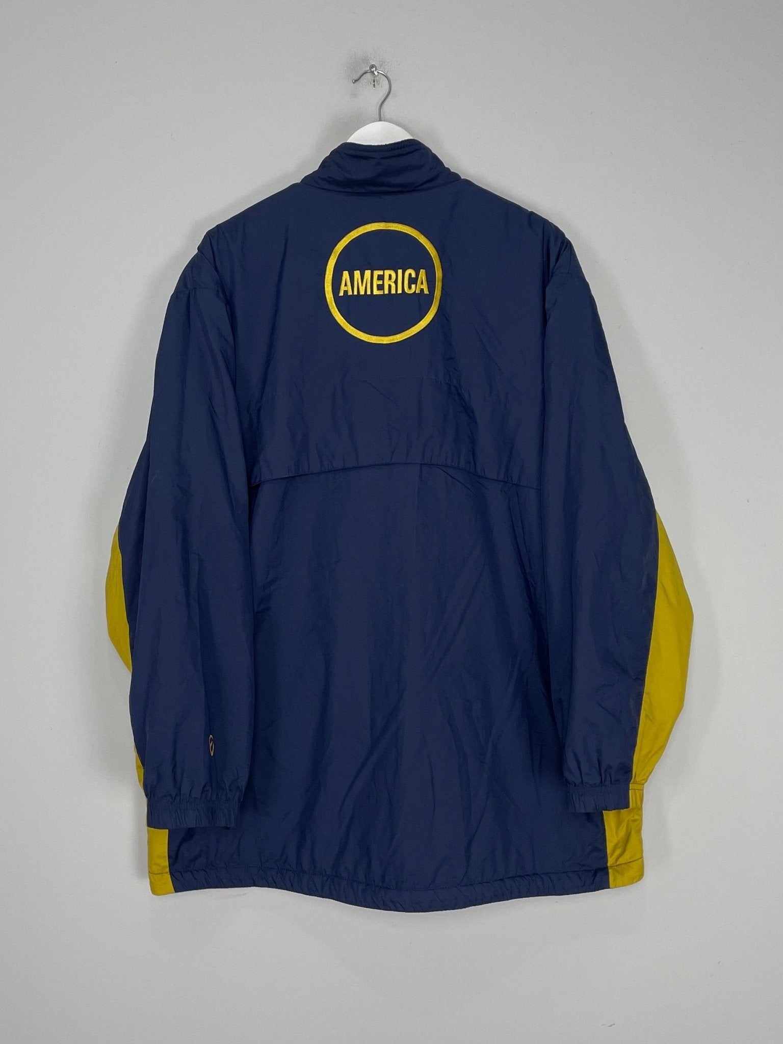 Shop 2000/02 CLUB AMERICA TRACK JACKET (XL) NIKE, classic football shirts, vintage football shirts & retro soccer jerseys at Cult Kits